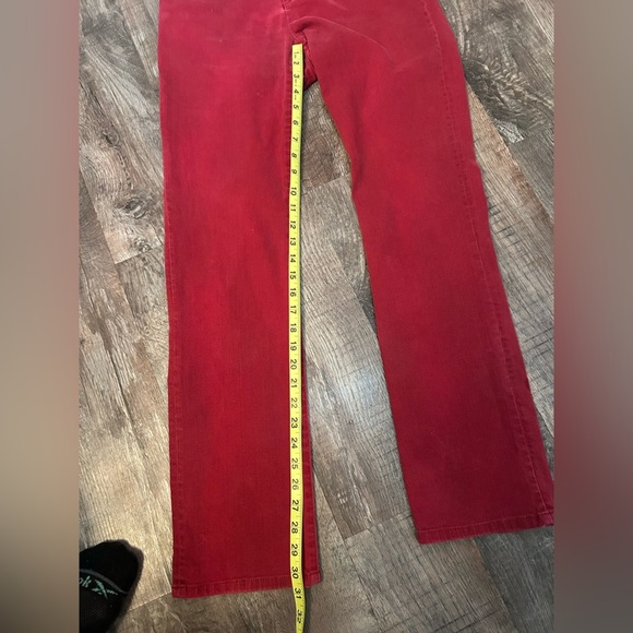 Lauren Ralph Lauren Red Jeans Women 6 Modern Straight - Picture 9 of 10